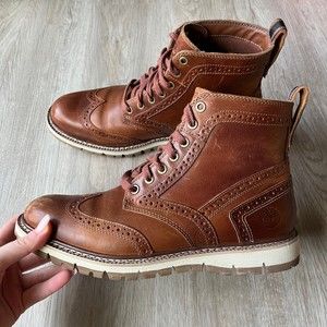 Timberland | Britton Hill Wingtip Work Boots
